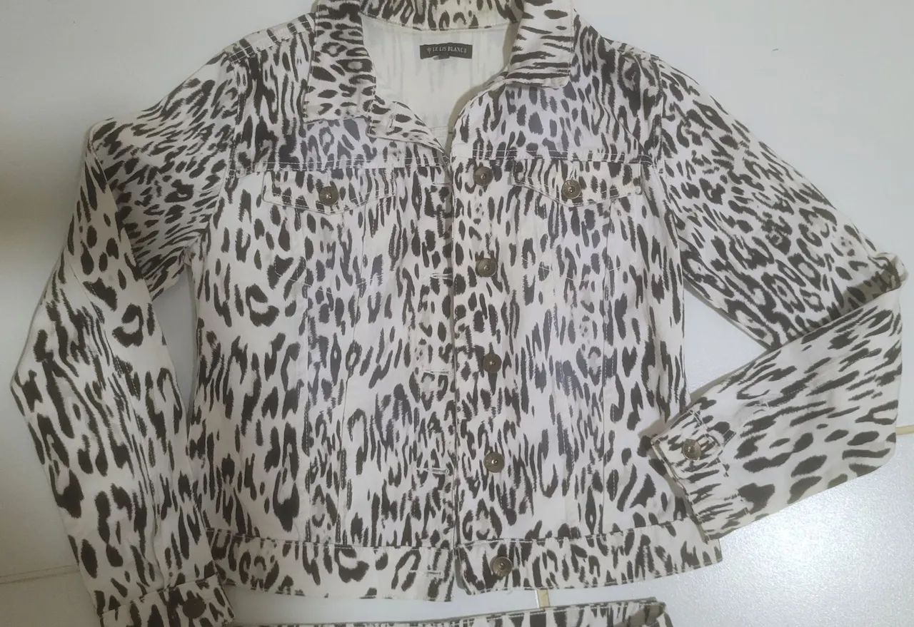 Conjunto Jaqueta e Calça Animal Print Le lis blanc  - Foto 3