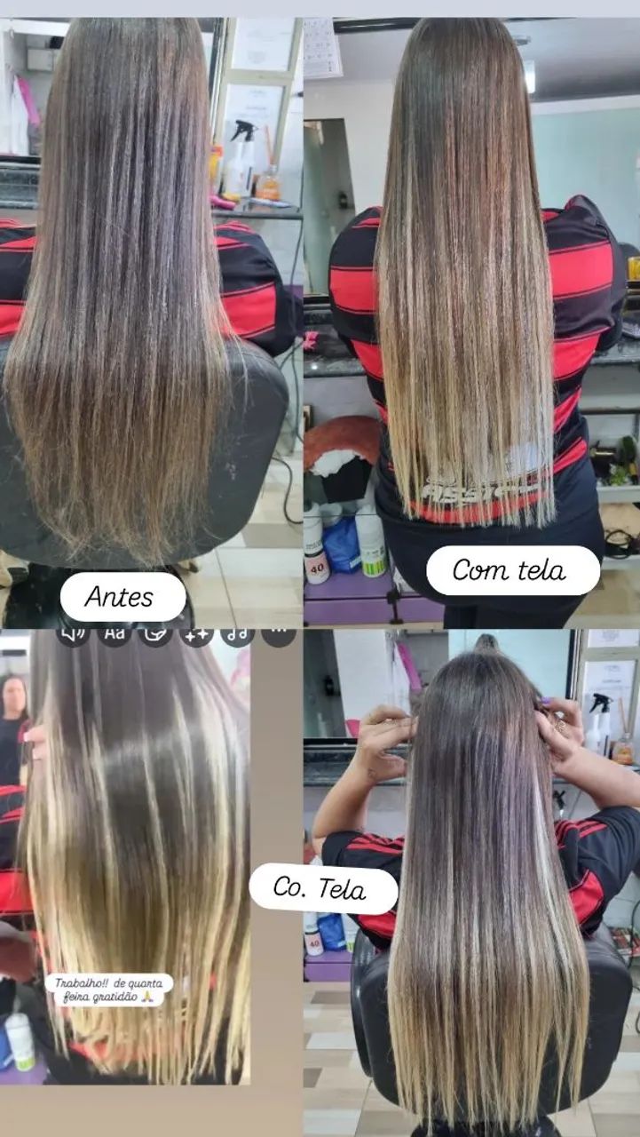Cabelos humanos iluminado brasileiros  - Foto 2