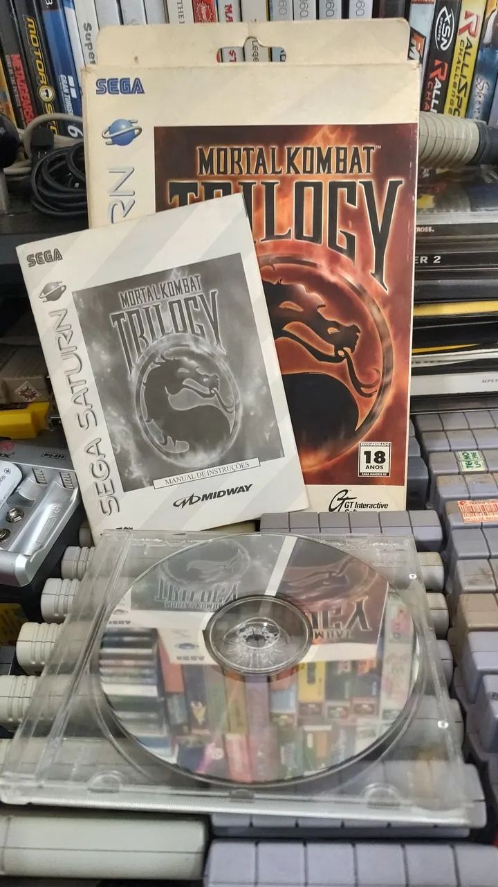 Mortal Kombat Trilogy - Sega Saturn - Foto 3