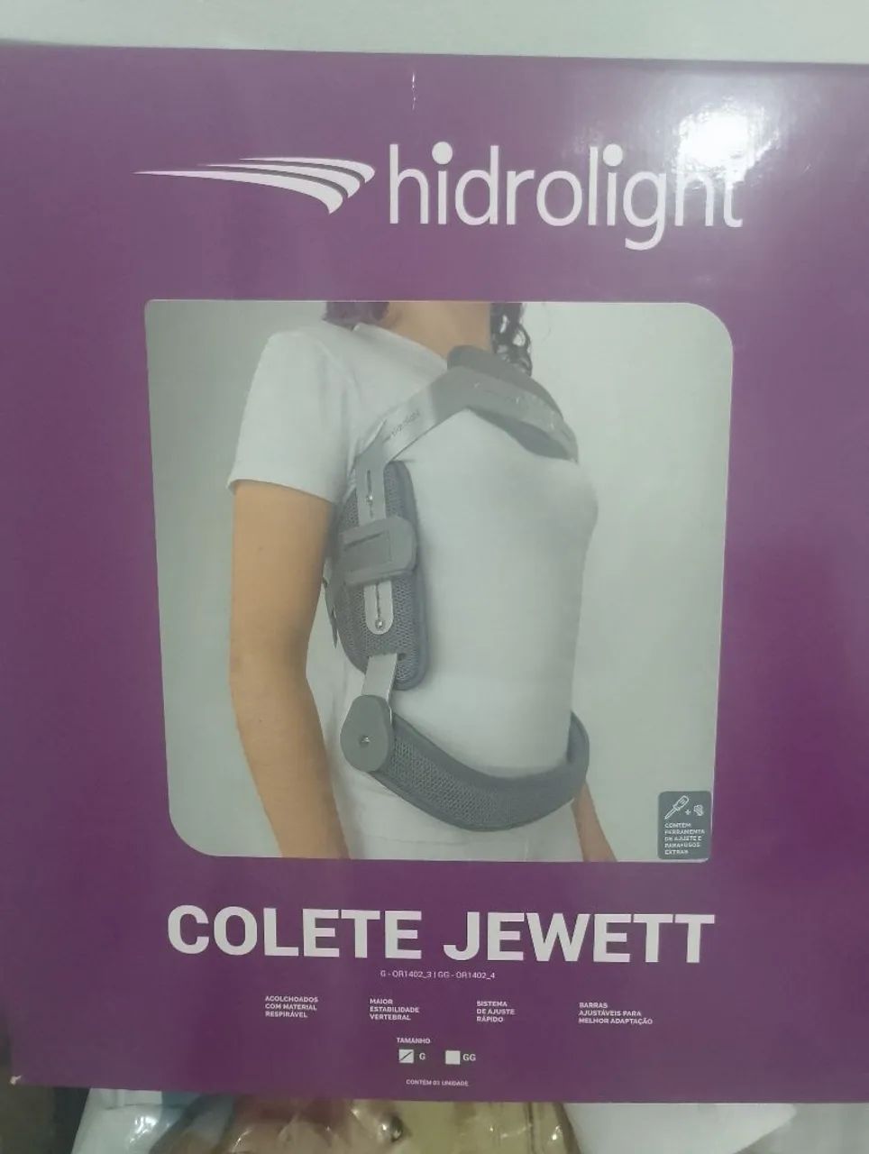 Colete Jewett Hidrolight - Suporte para a Coluna Vertebral