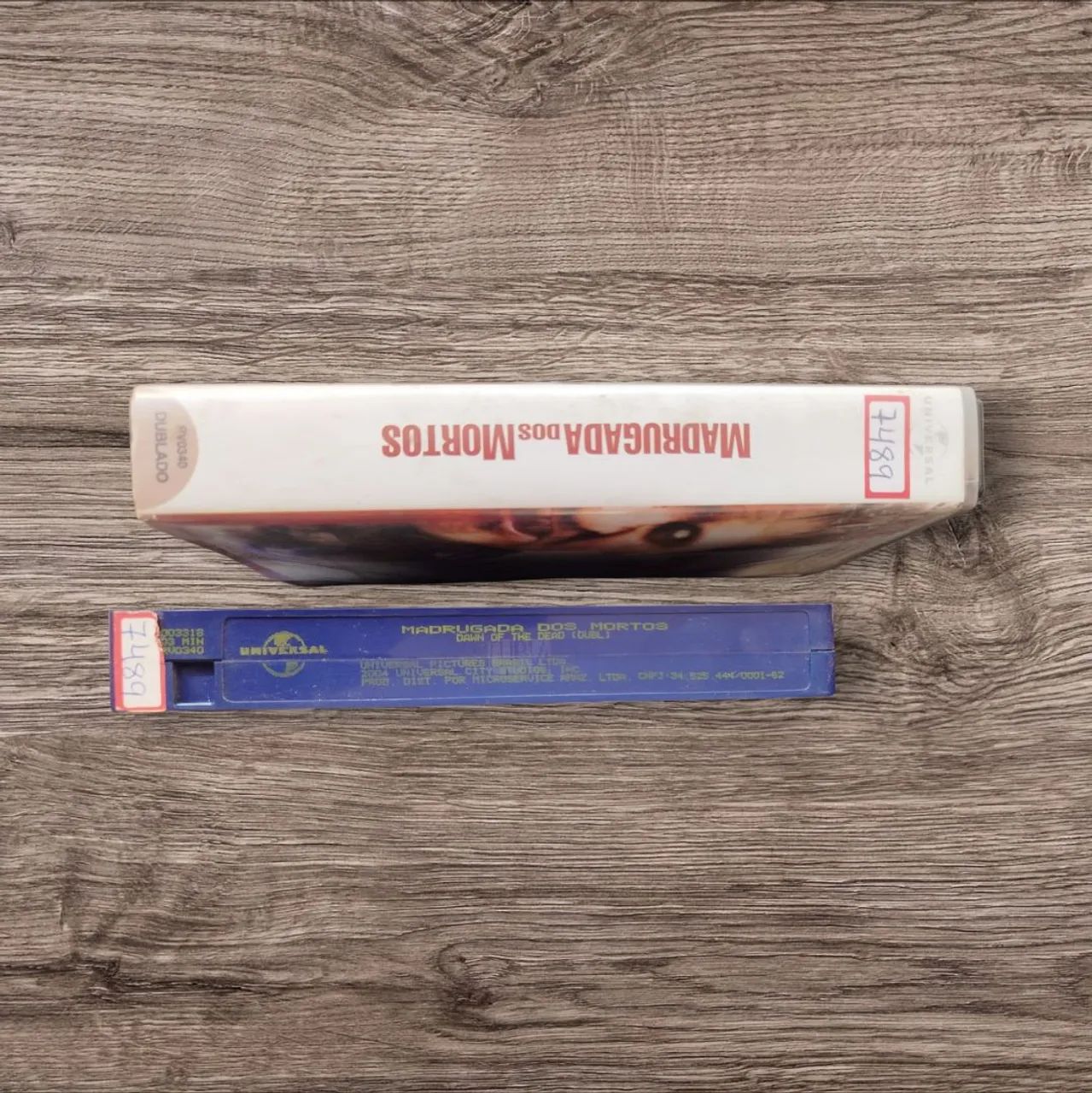 VHS MADRUGADA DOS MORTOS -  DUBLADO  - Foto 4