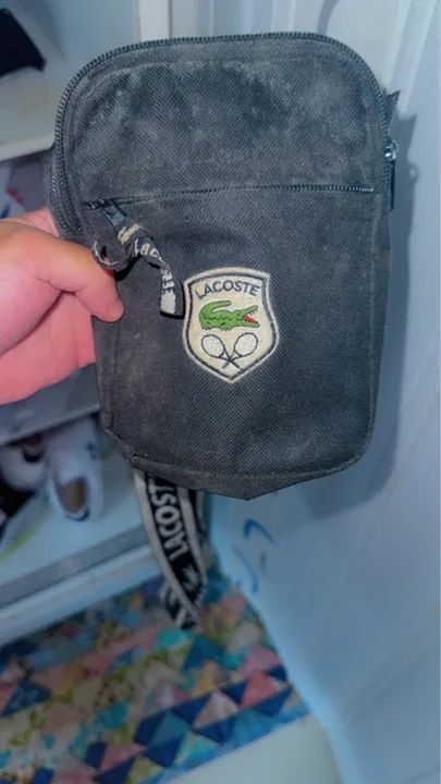 Bolsa Lacoste Preta