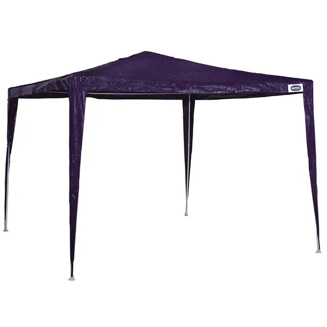 Tenda Gazebo Mor Ráfia Azul 3m x 3m - PROTEÇÃO FPS