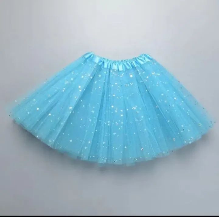 SAÍA TULE  COLORIDAS DE FESTA ADULTO E INFANTIL  - Foto 3