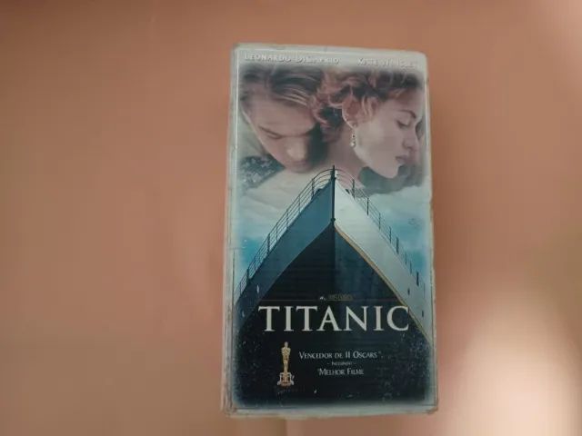 Fita VHS Original Titanic ( Legendado ) Box Duplo - Foto 2