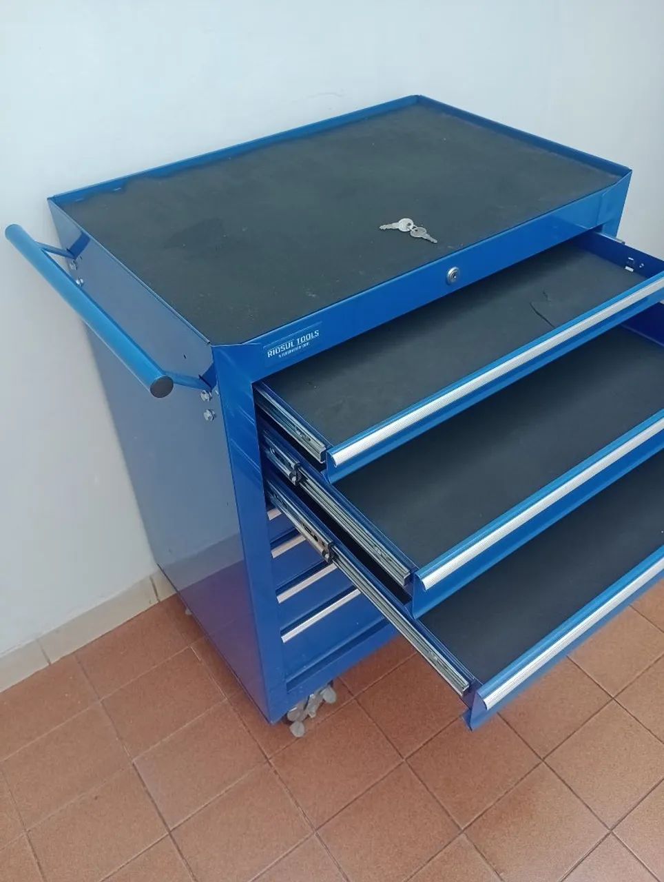 Armário de Ferramentas com 7gavetas - Azul