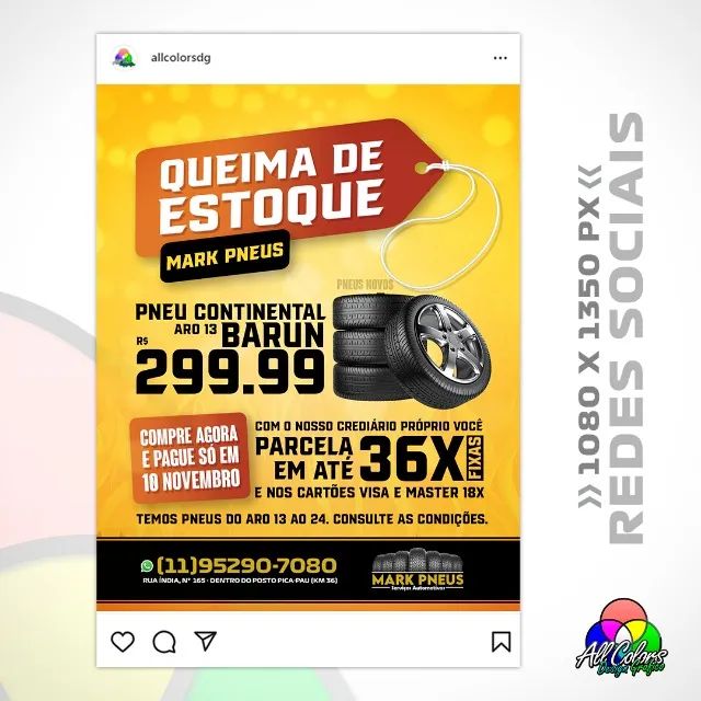 Artes para redes sociais