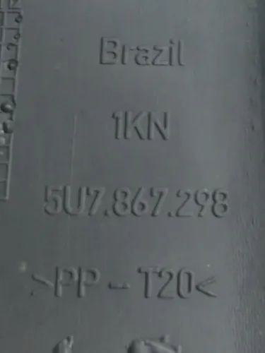 Acabamento Soleira Direita Vw Saveiro G7 2017 2018 2019 2020 - Foto 5
