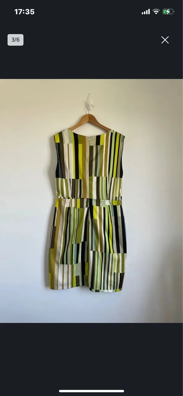 Vestido tam G3 Estampa listras da  Eagle - Foto 2