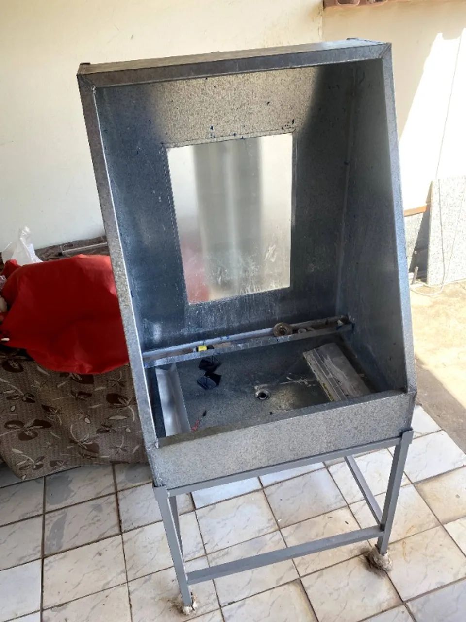 Tanque de Limpeza e Desgravação de Telas - Serigrafia 60x80cm