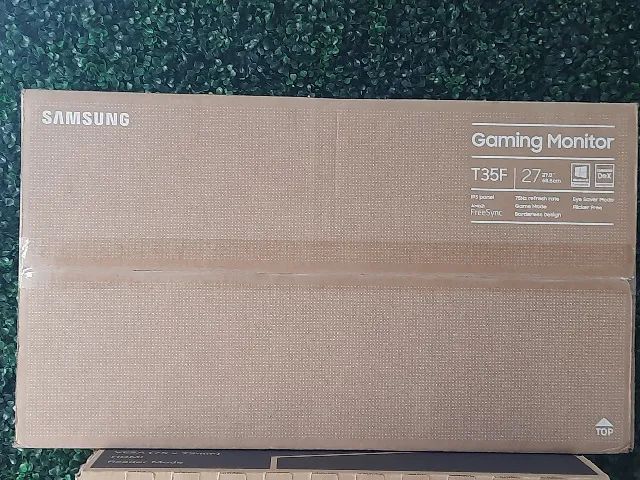 Monitor Gamer Samsung 27" FHD,75Hz, HDMI, VGA, Freesync,Preto, Série T350 62.9.86.36-62.02 - Foto 3