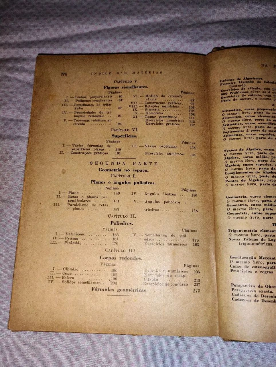 Livros de Geometria e Aritmética Antigos - Foto 5