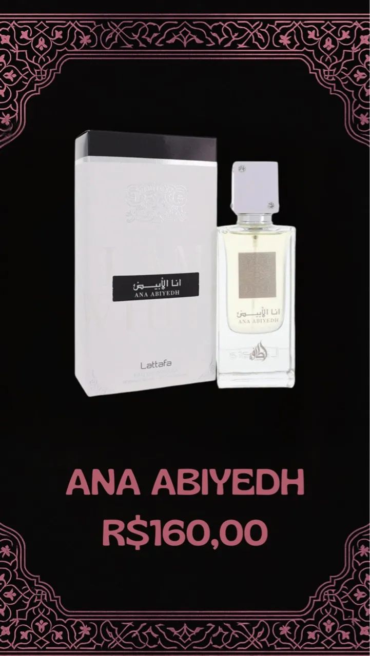 Ana Abiyedh Perfume Árabe 