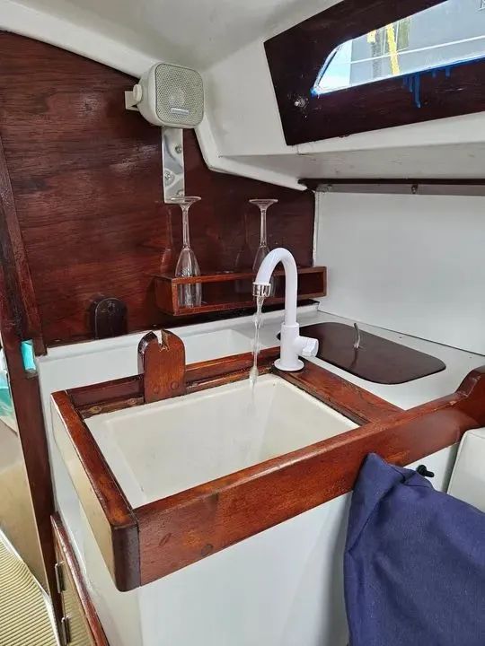 Veleiro Atoll 23 pés + poita Botafogo Perfeito - Foto 4