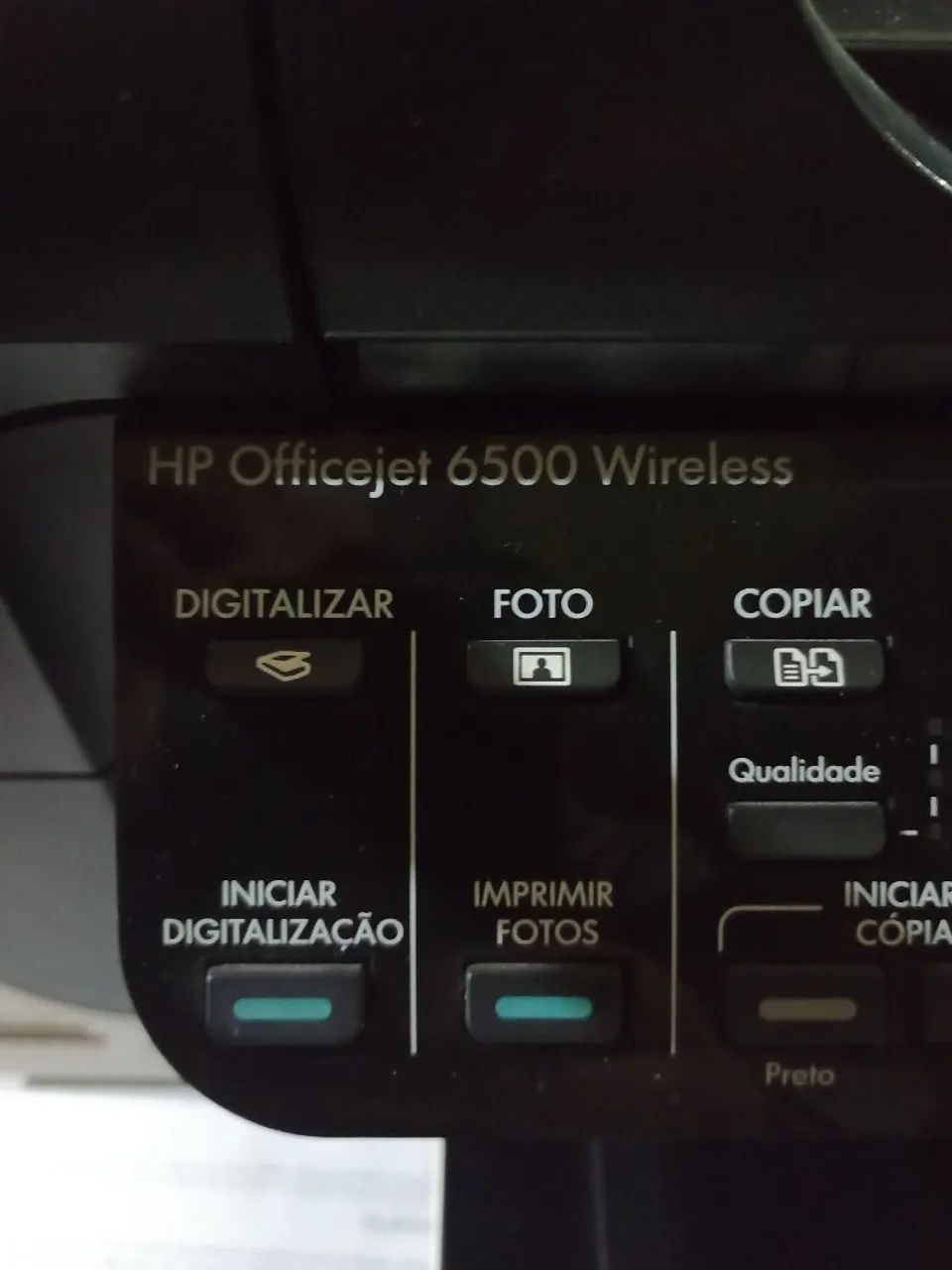 Impressora HP office jet witeless + cartuchos de tinta 