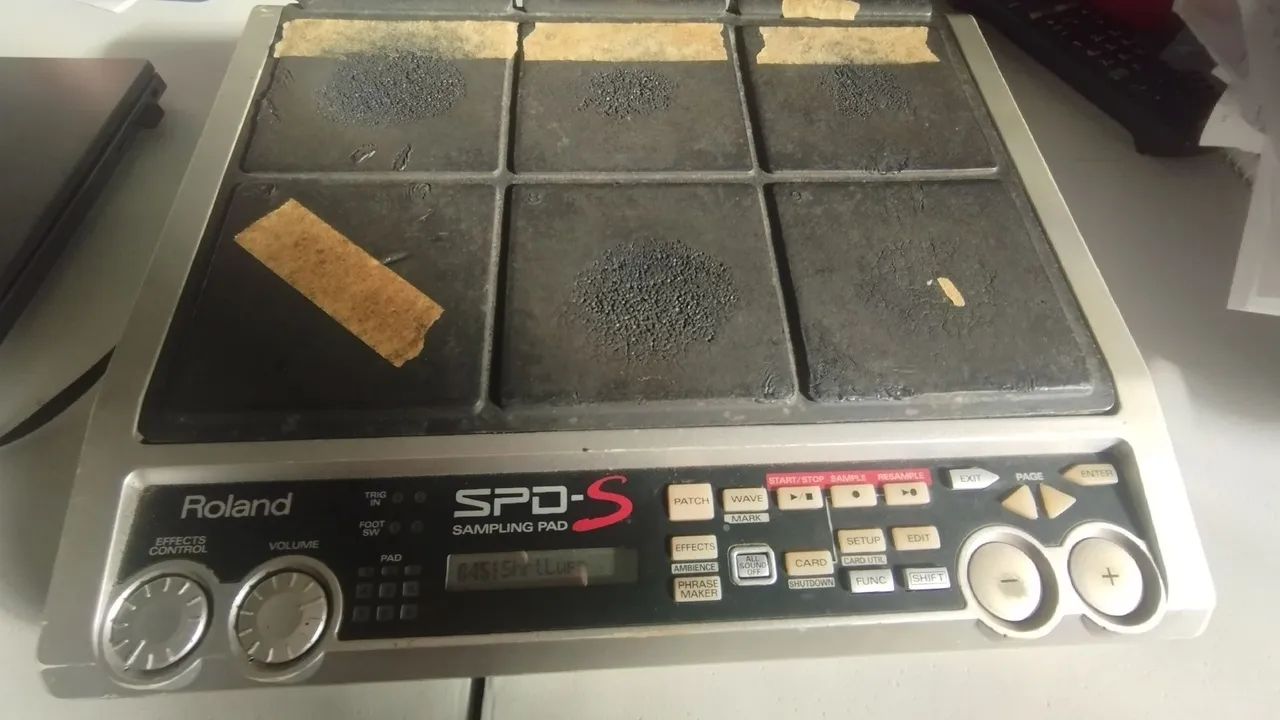 SPDS ROLAND BATERIA SAMPLE FUNCIONANDO 