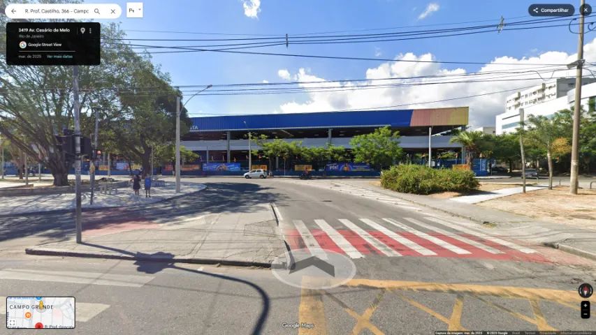 Terreno Comercio 289m² Rua Professor Castilho campo grande - Foto 2