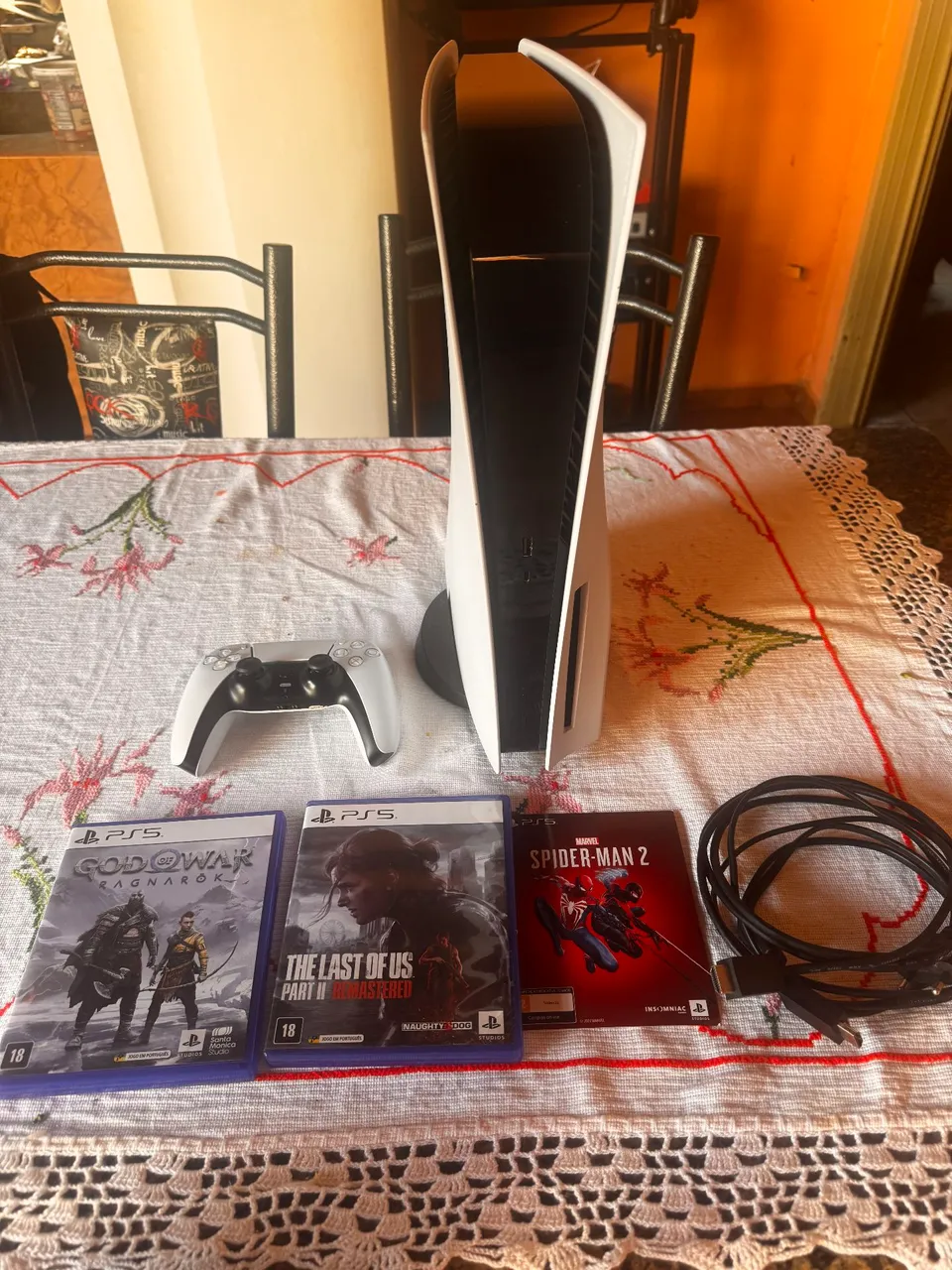 Playstation 5 (PS5) Completo com Jogos