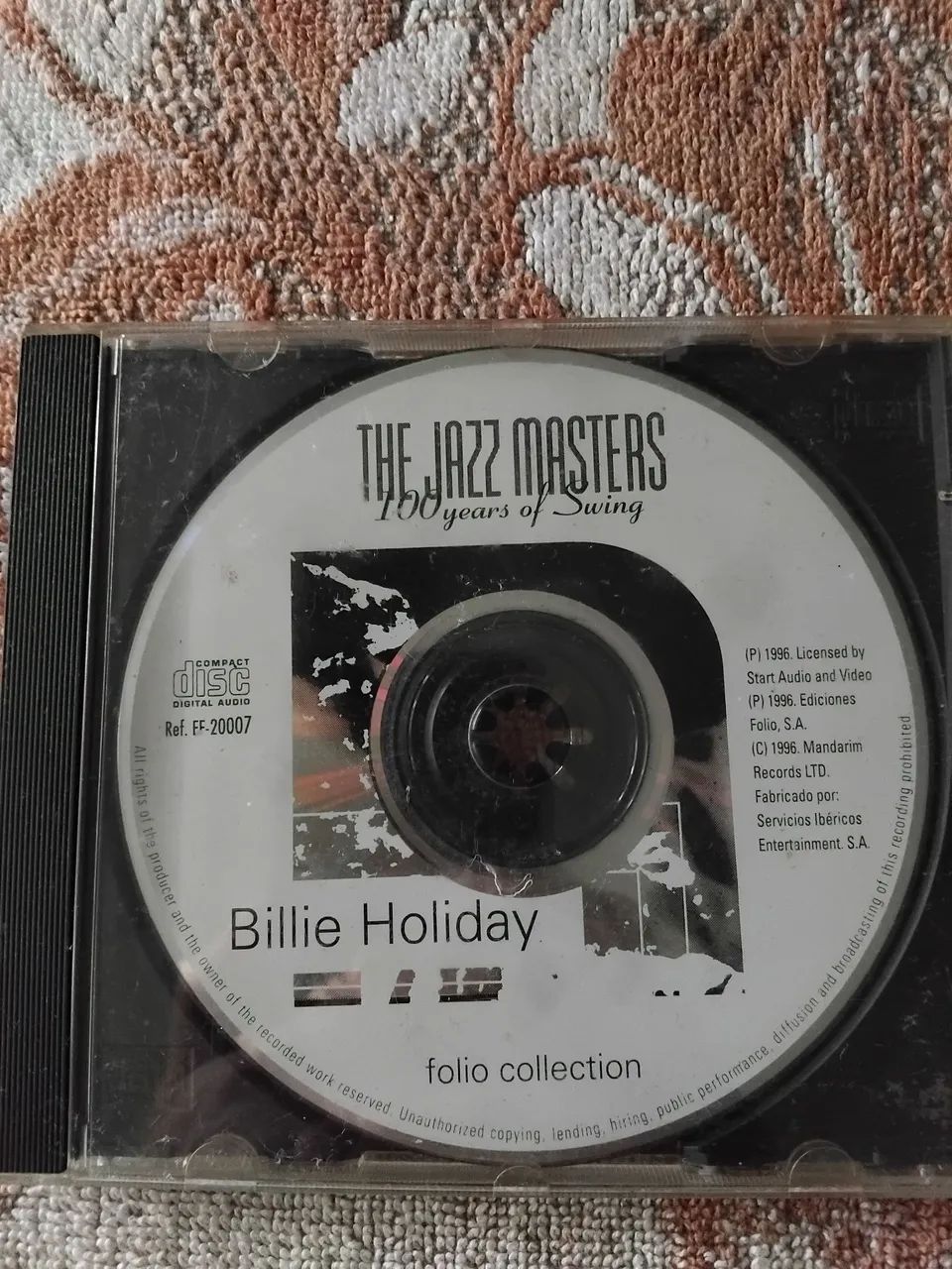 CD The Jazz Masters - Billie Holiday