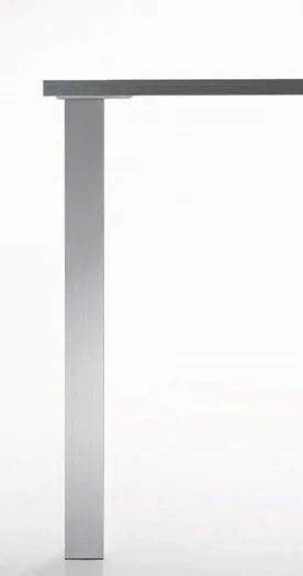 Pé de mesa alumínio 