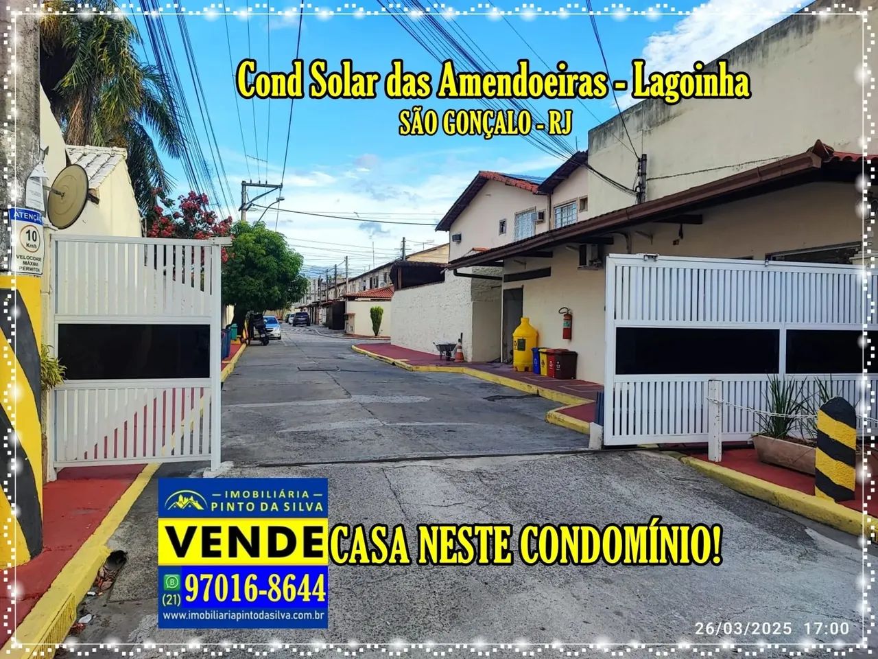 Vendo Linda Casa Duplex de Condomínio 2Qtos no Pacheco - São Gonçalo - RJ - Foto 2