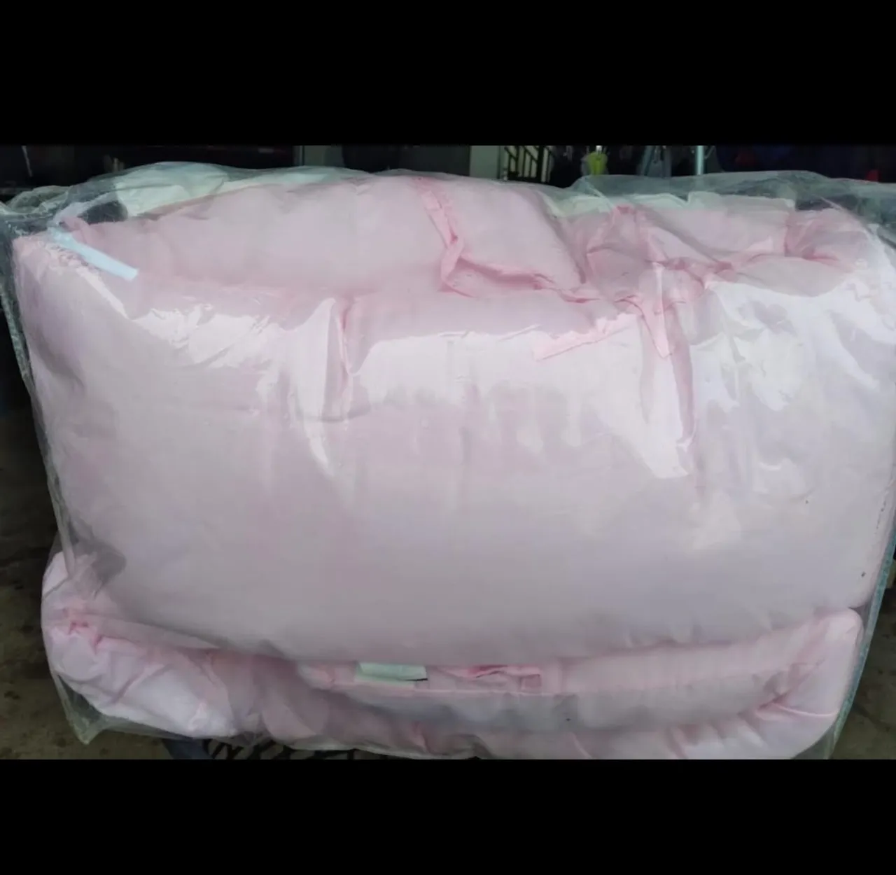 Ninho redutor de berço rosa