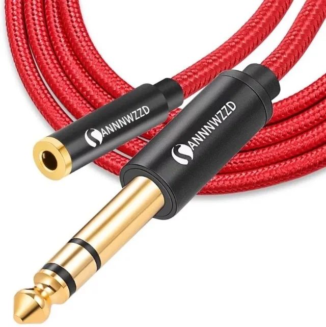 Cabo de Áudio Annnwzzd 3.5 Metros Adaptador para Console - Foto 4