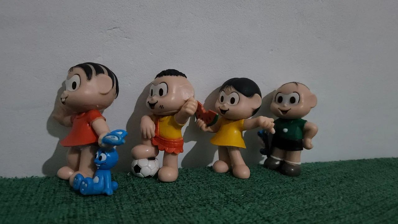 Bonecos Turma da Mônica 04 miniaturas  - Foto 5
