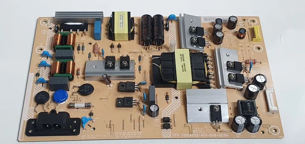 Placa da fonte TV Philips 58PUG6651 (715GA052-P01-008-003M)
