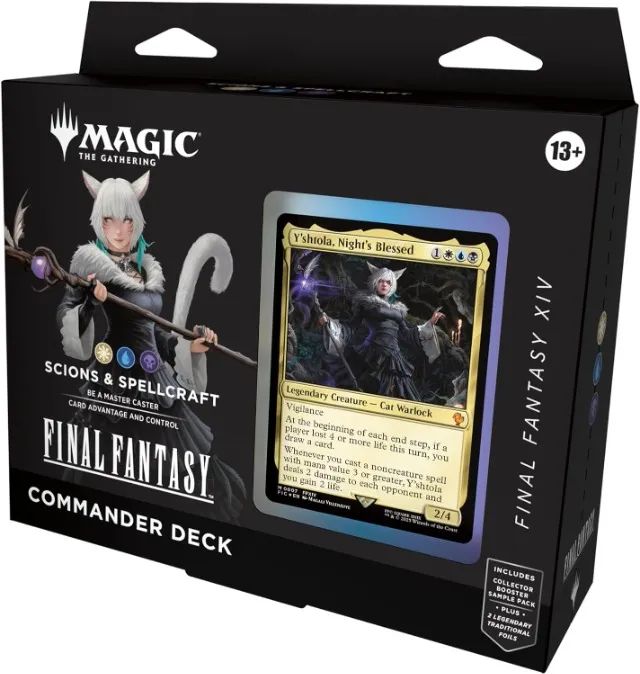 Kit 4 Decks Magic The Gathering Commander Final Fantasy em Ingles - Foto 5