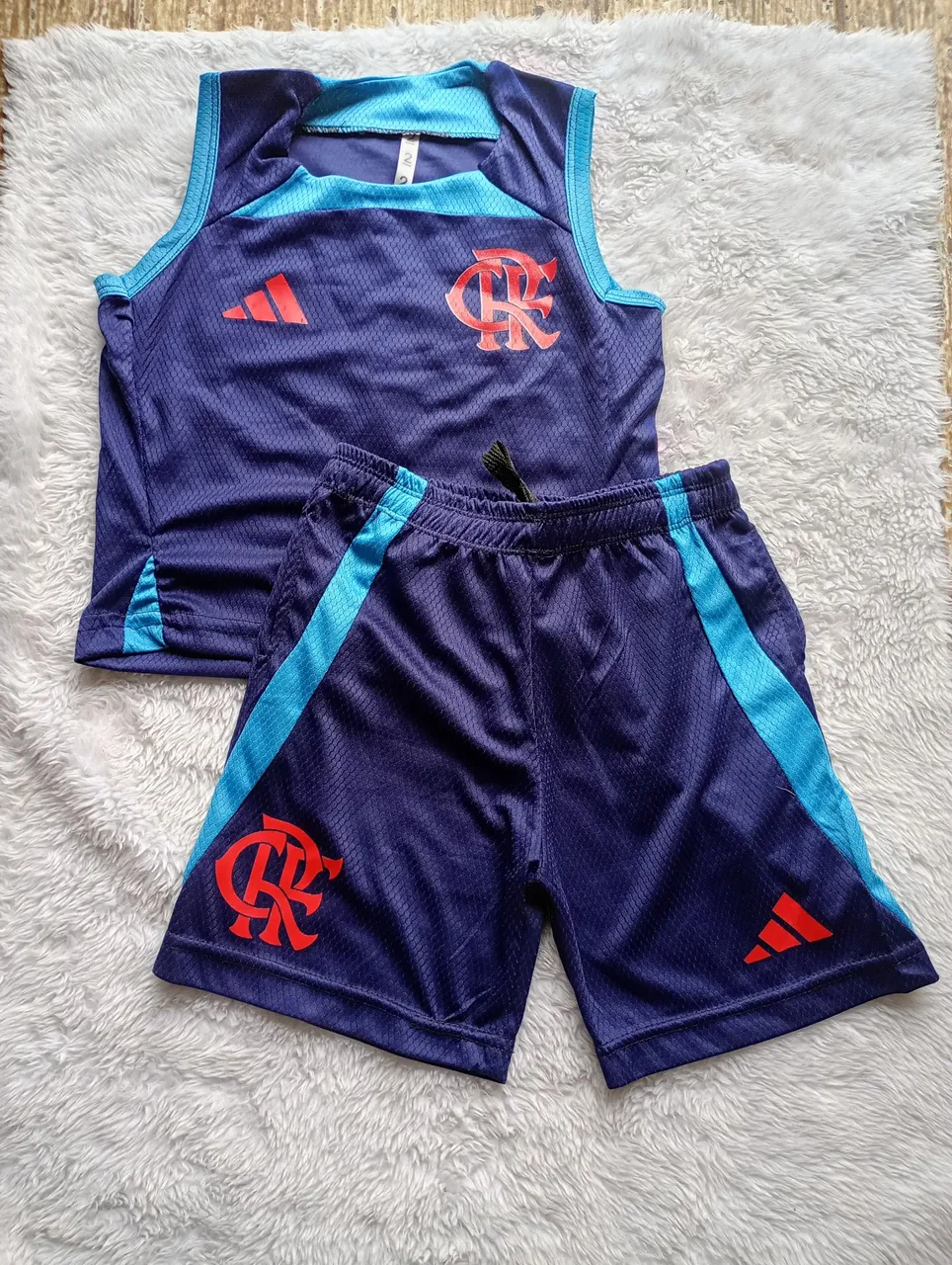 Conjunto Flamengo Adidas - Uniforme Oficial