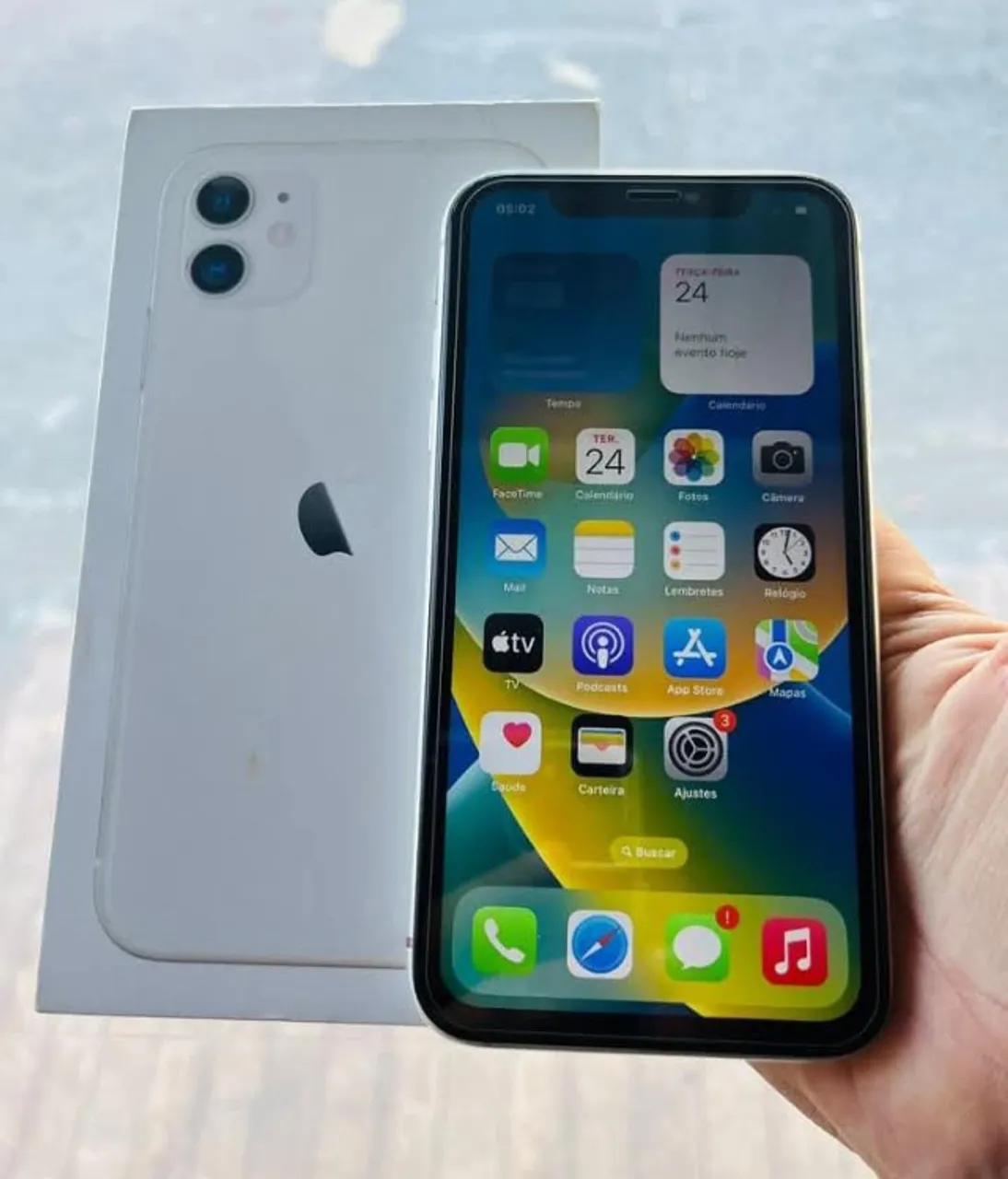 IPHONE 11 BRANCO ORIGINAL 128GBS