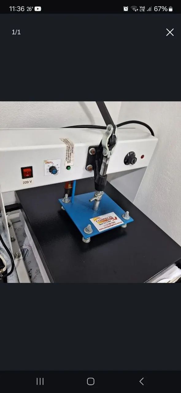 Prensa Térmica P40 Compacta Print