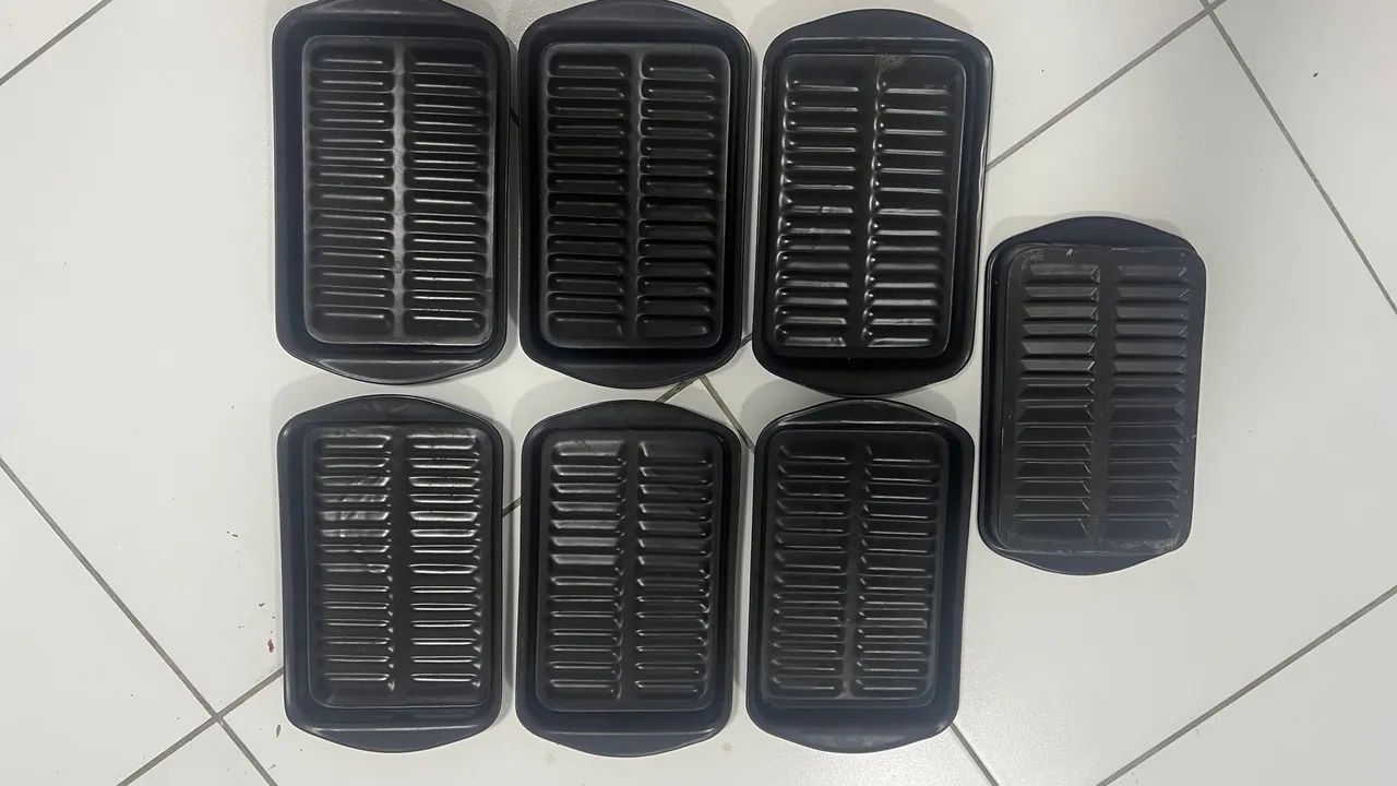 Assadeiras Ceraflame Cookware Usadas - Base Ondulada, Cor Preta - Foto 4