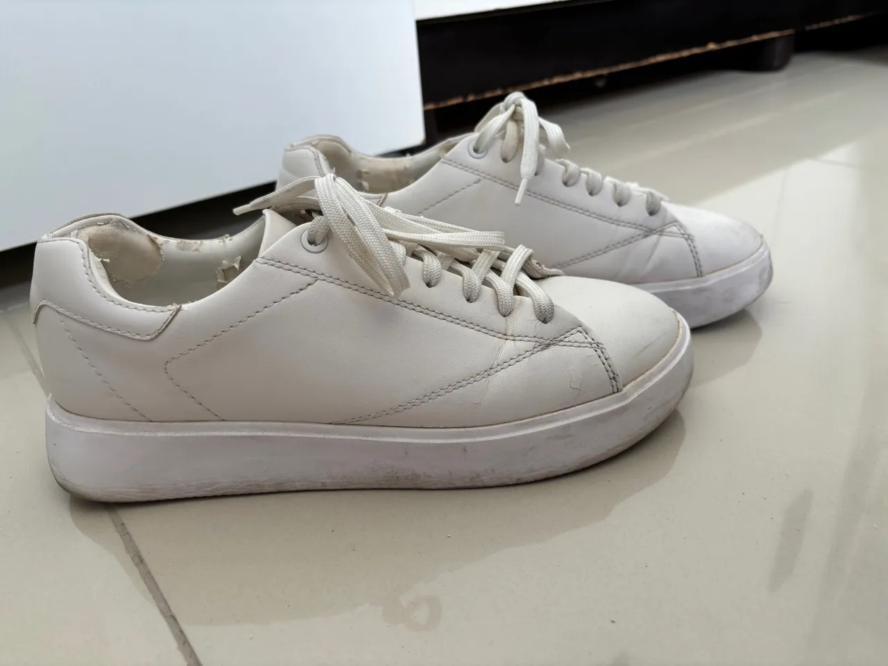 Tênis Zara Branco TAM 38/39