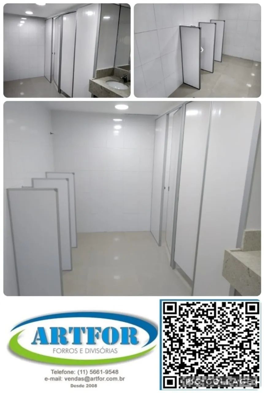 Interlagos Divisórias Sanitárias Naval de Baixo Custo. Artfor Divisórias Sanitárias Naval. - Foto 2