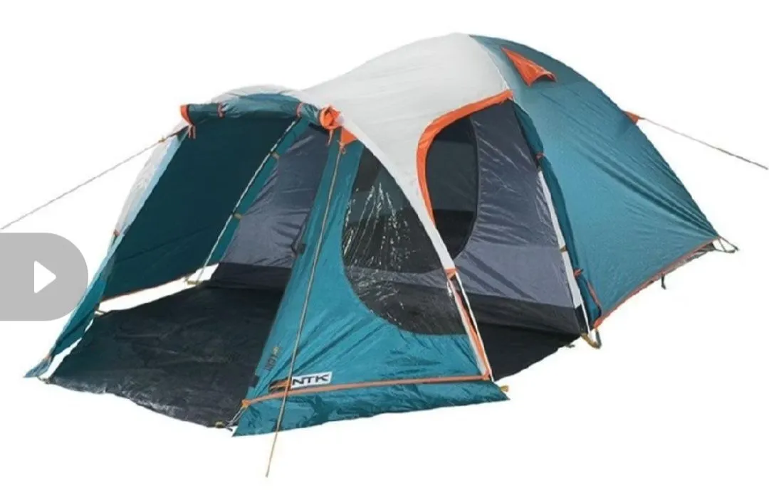 Barraca de camping NTK Indy GT 5/6 espaçosa e resistente