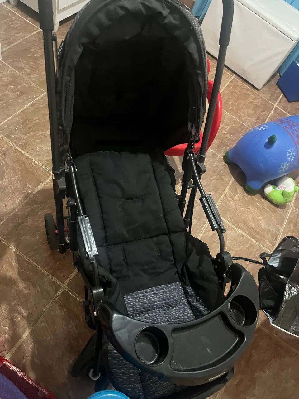 Carrinho de bebê + bebê conforto - Foto 3