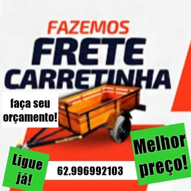 Frete fretes chama no zap 6 2 9 9 6 9 9 2 1 0 3