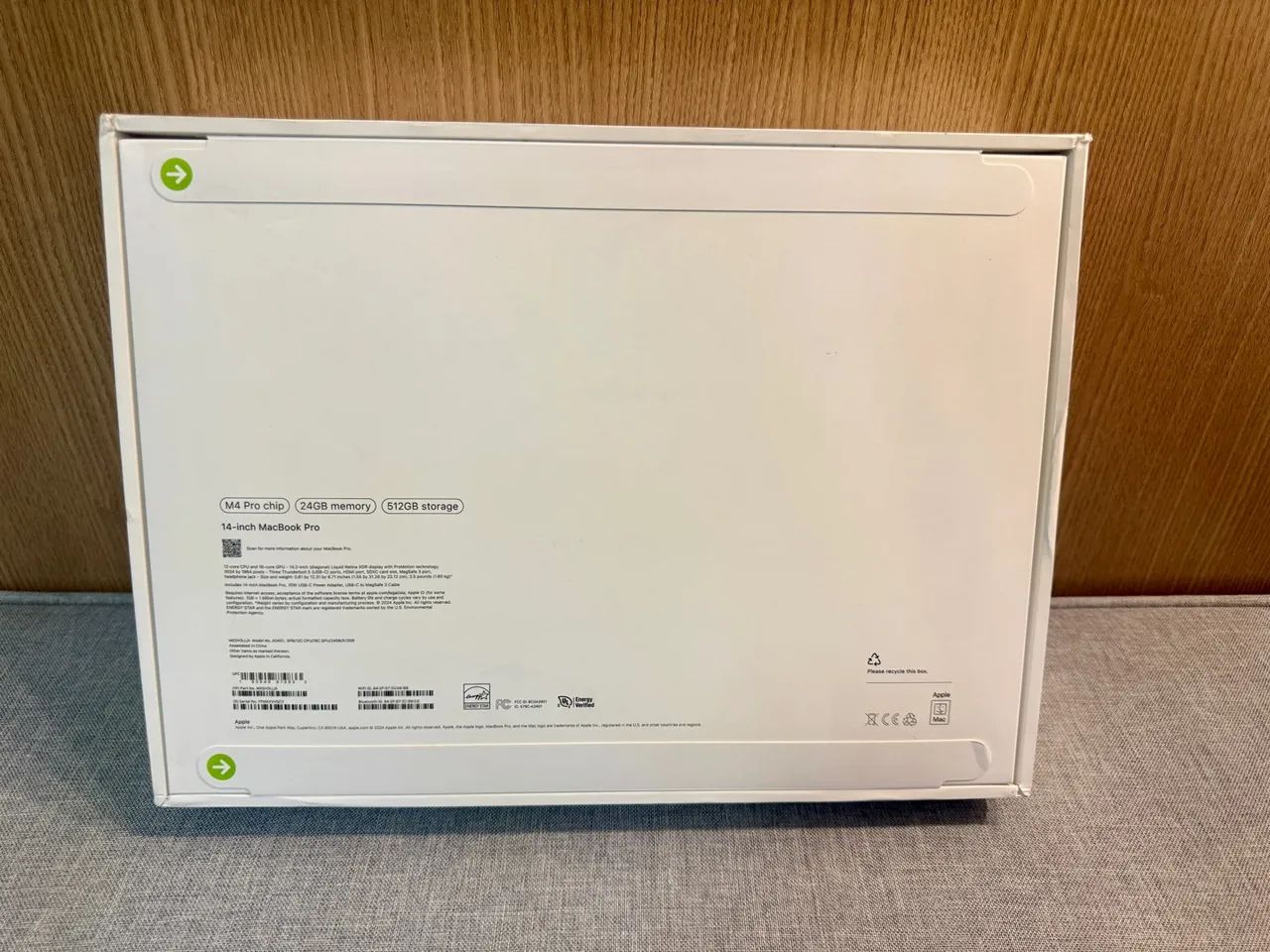 MacBook Pro 14 Polegadas M4 Pro 24GB 512SSD - NOVO/Lacrado - Pronta Entrega - Aceitro Troc - Foto 3