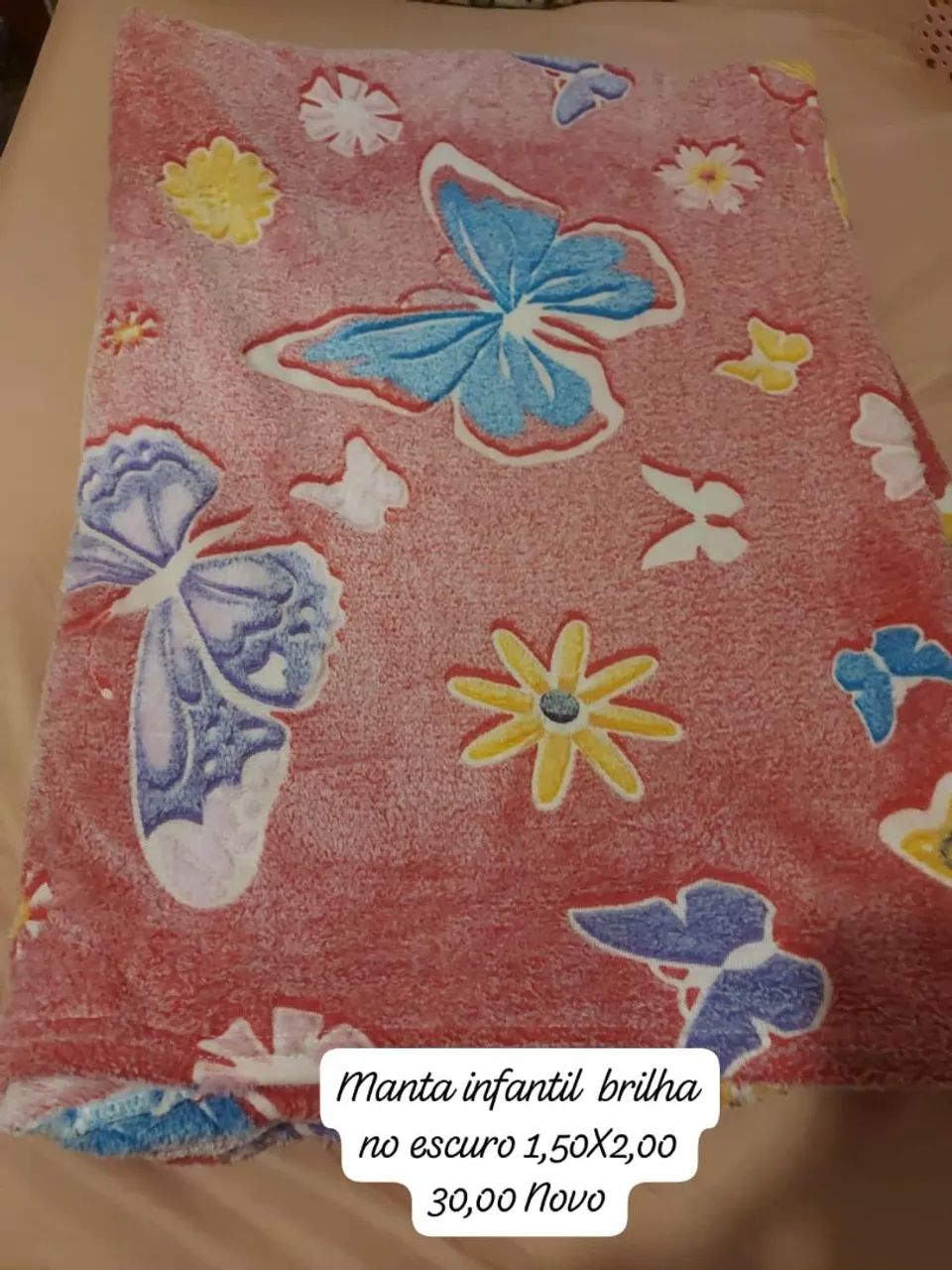Manta infantil nova