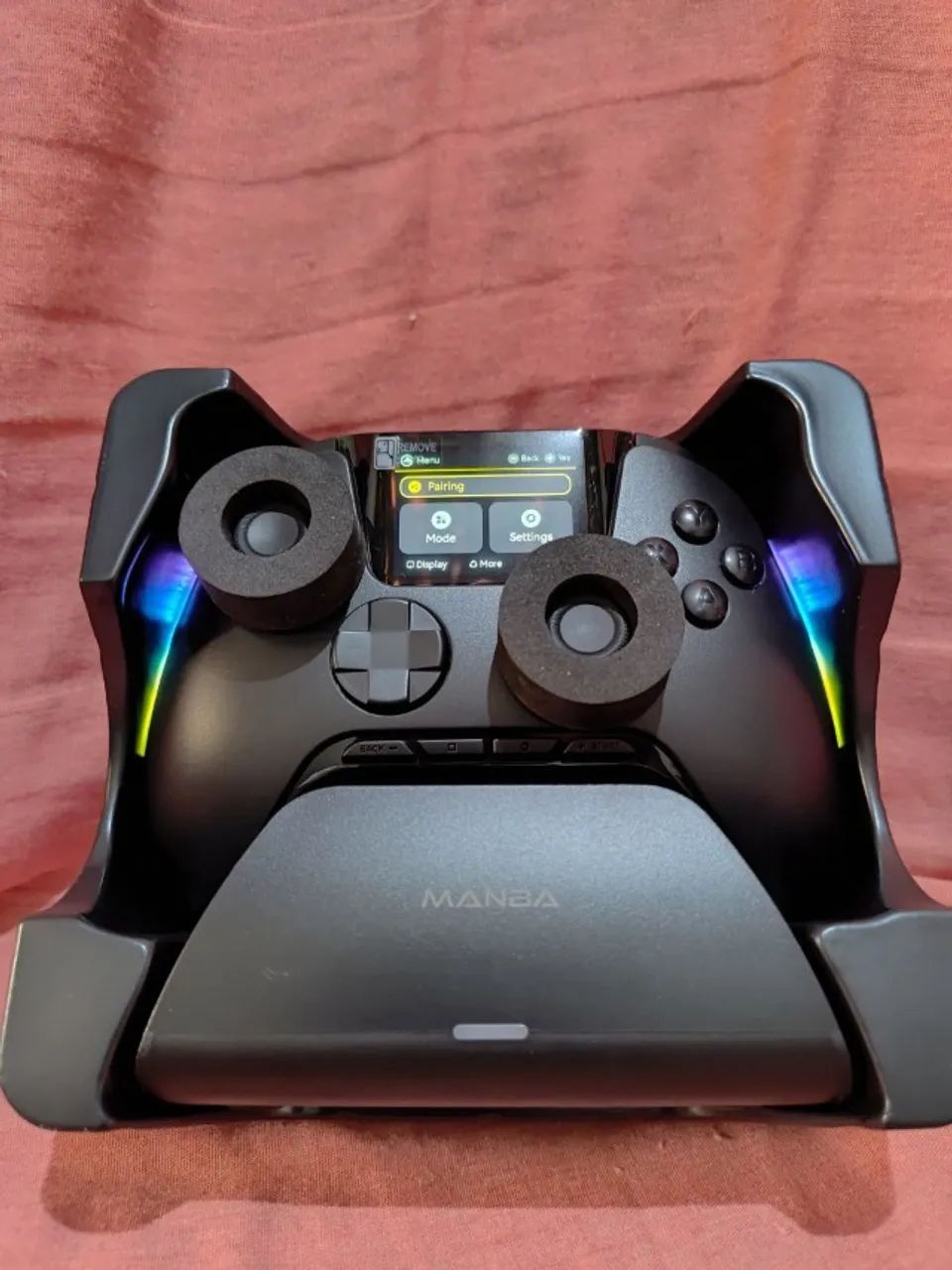 Manba V2 Black Controller with Charging Base64318472628737121