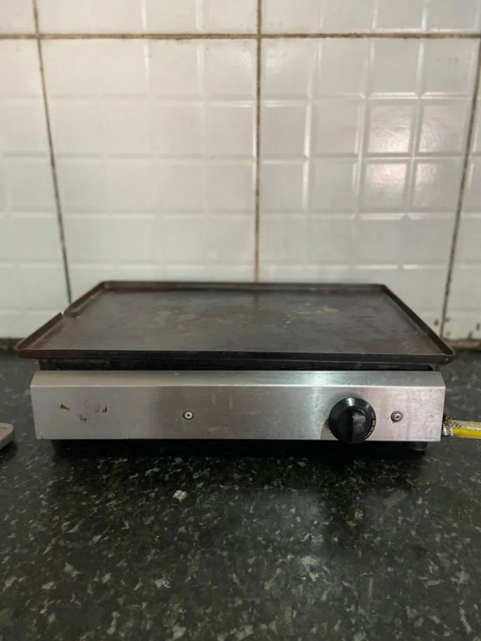 Chapa para lanches a gás
