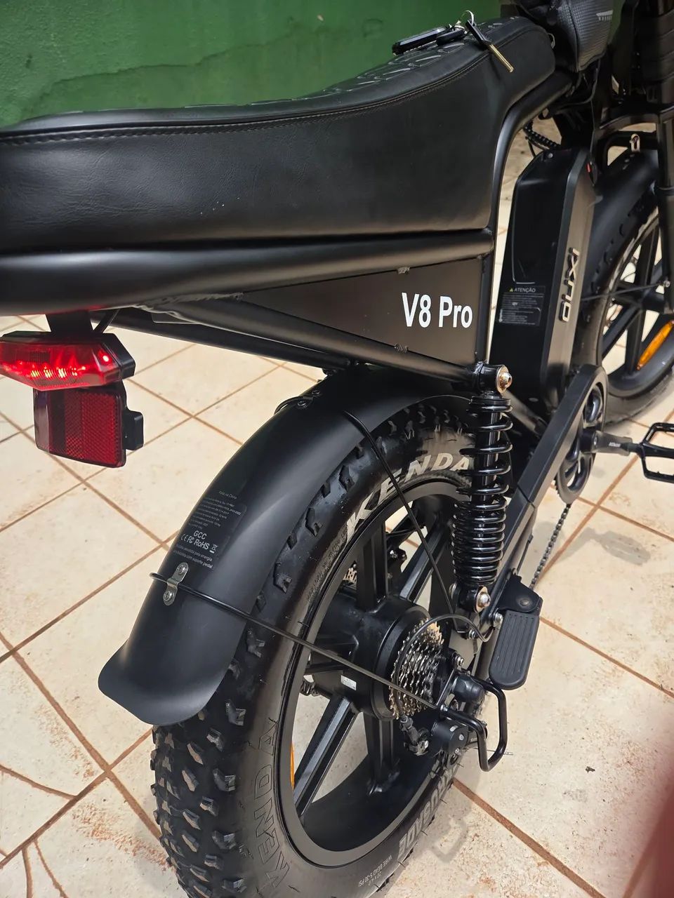 Bike elétrica Ouxi V8 Pro ? 600 km, revisada, top! - Foto 5