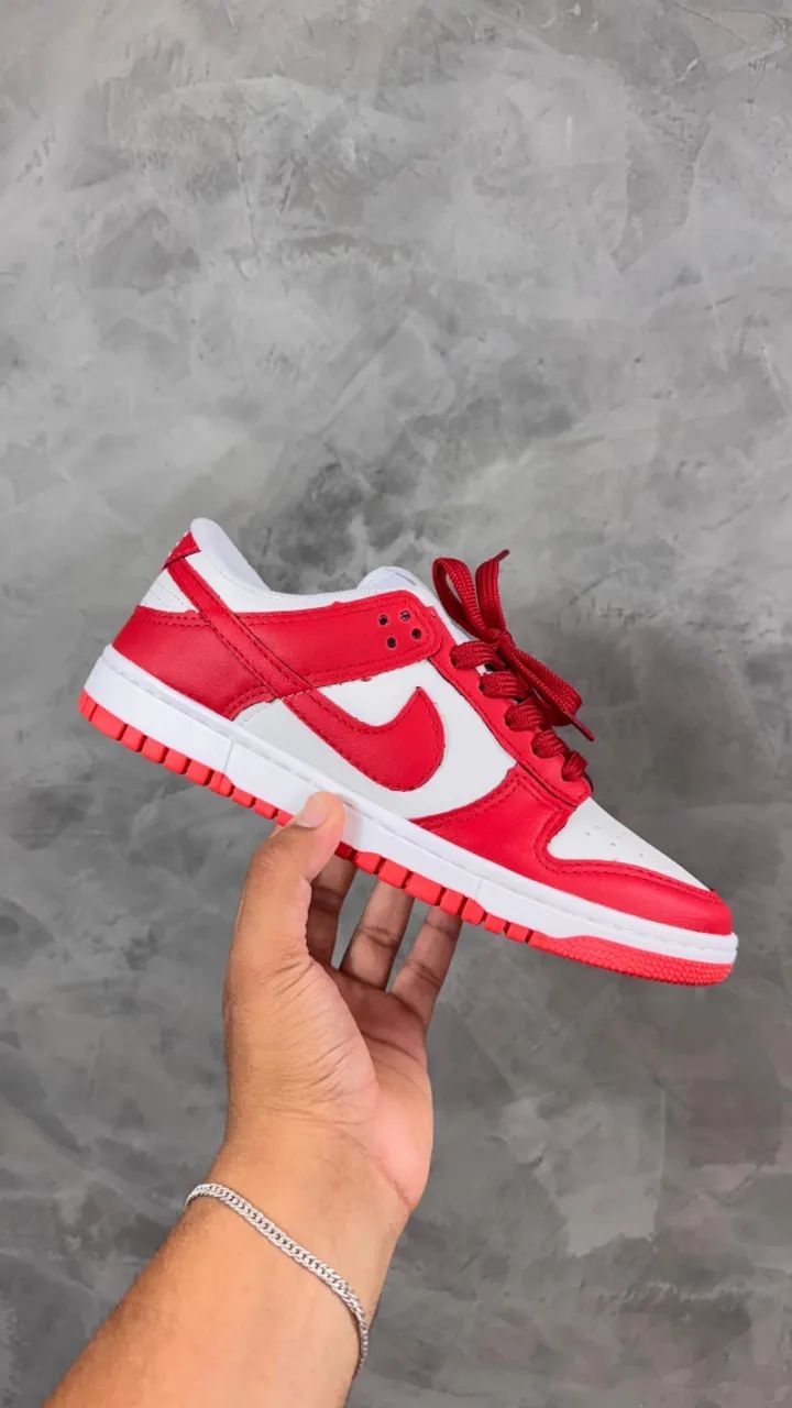 Nike SB Dunk Vermelho Unissex Premium