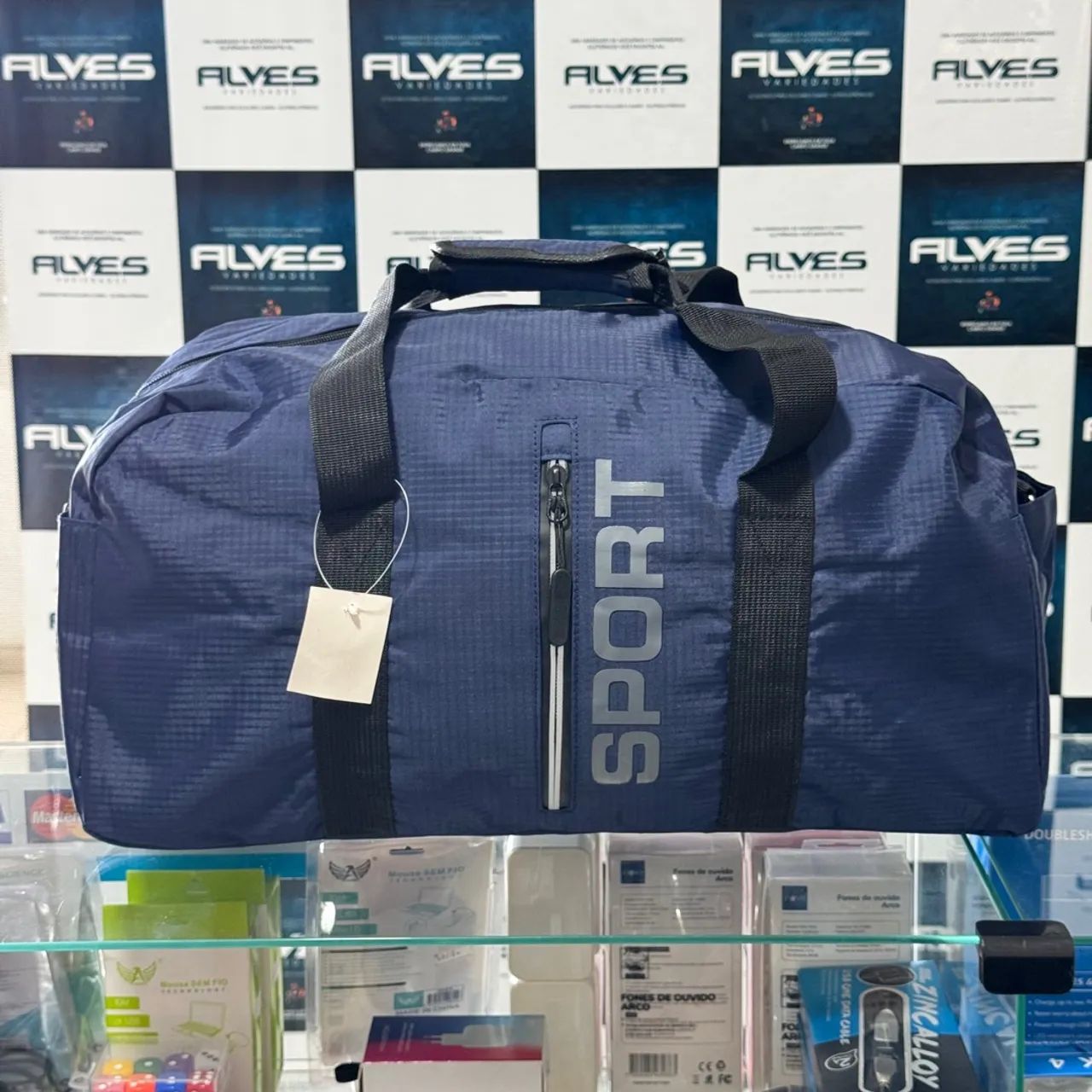 Bolsa de viagem e academia material impermeável  - Foto 2