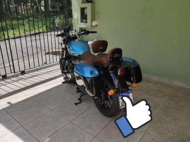 ROYAL ENFIELD METEOR 350 SUPERNOVA BLUE