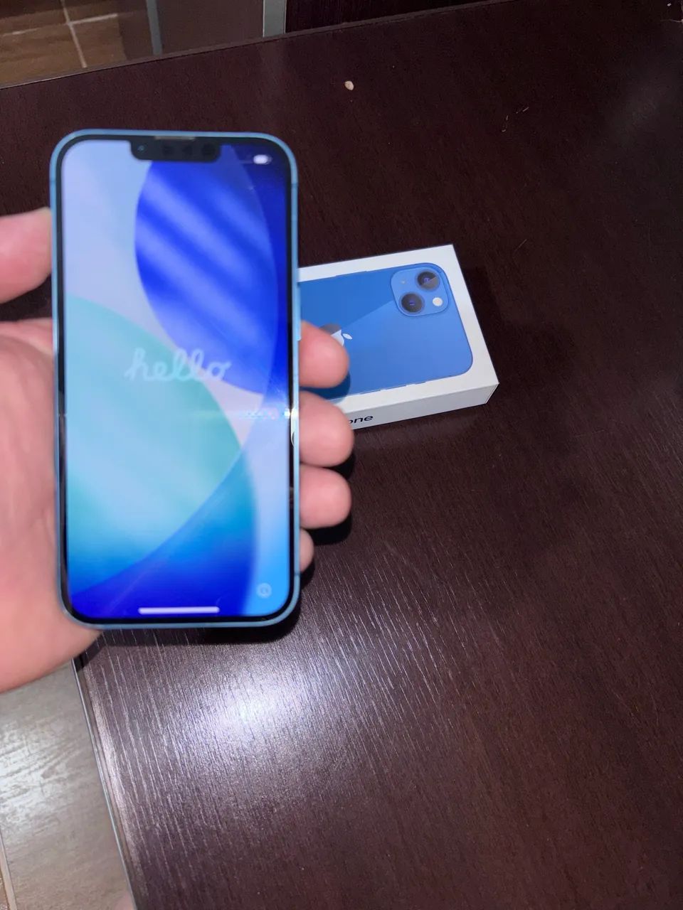 Iphone 13 256 gb azul original na caixa  - Foto 4