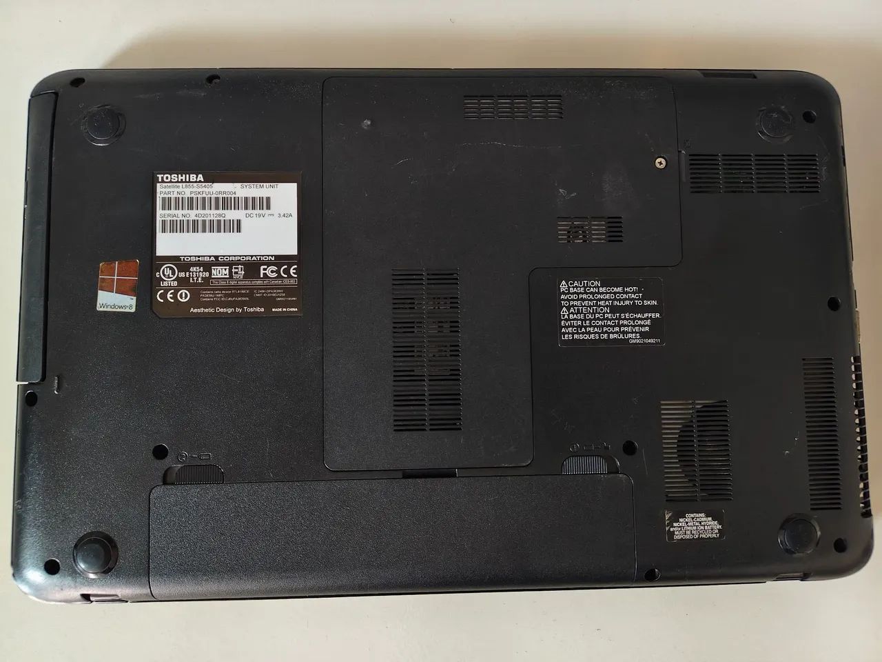 Notebook Toshiba leia abaixo  - Foto 2