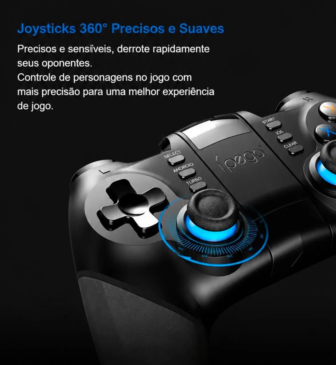 Controle iPega PG-9156 Bluetooth, Android, iOS, PC, Smart TV - Foto 3